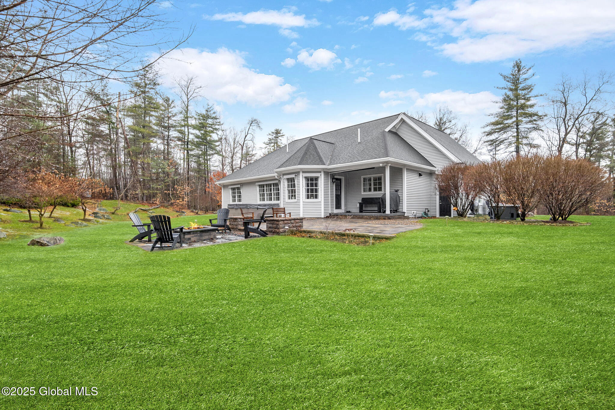231 Potter Road Moreau, NY 12831 - Photo 40 of 44 Back yard