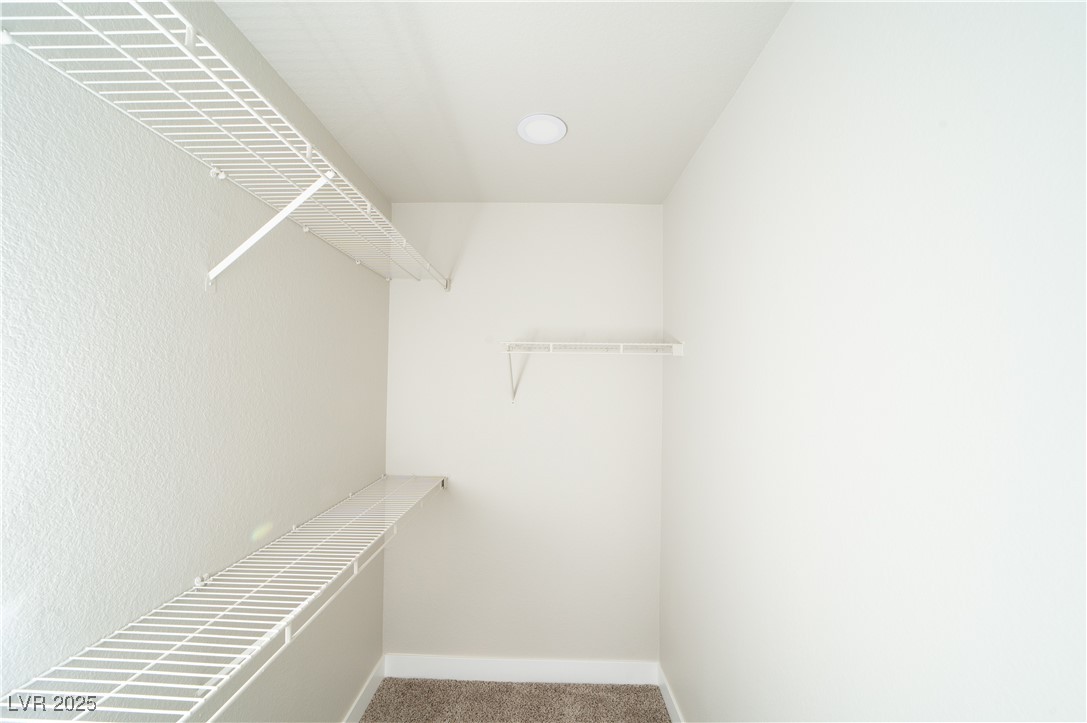8101 West Flamingo Road, Unit 1057 Las Vegas, NV 89147 - Photo 20 of 38 Spacious closet featuring carpet flooring