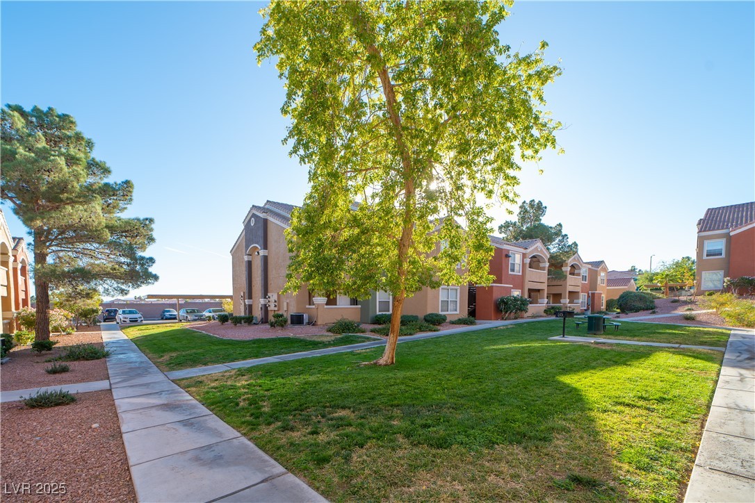8101 West Flamingo Road, Unit 1057 Las Vegas, NV 89147 - Photo 32 of 38 Surrounding community with a lawn and a residential view