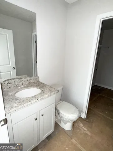 a view of a room with empty space