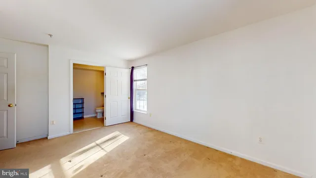 a view of empty room