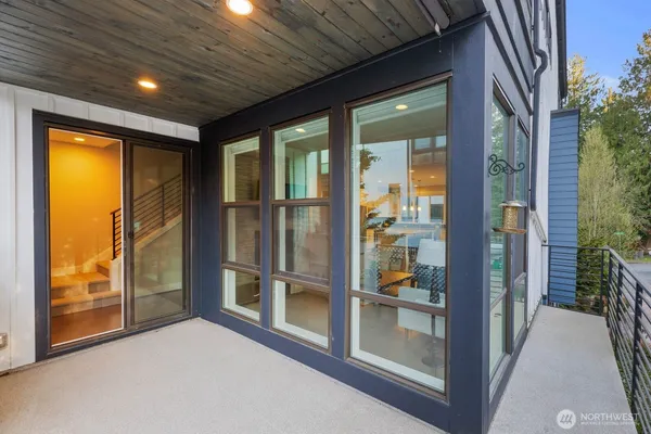 a view of an entryway