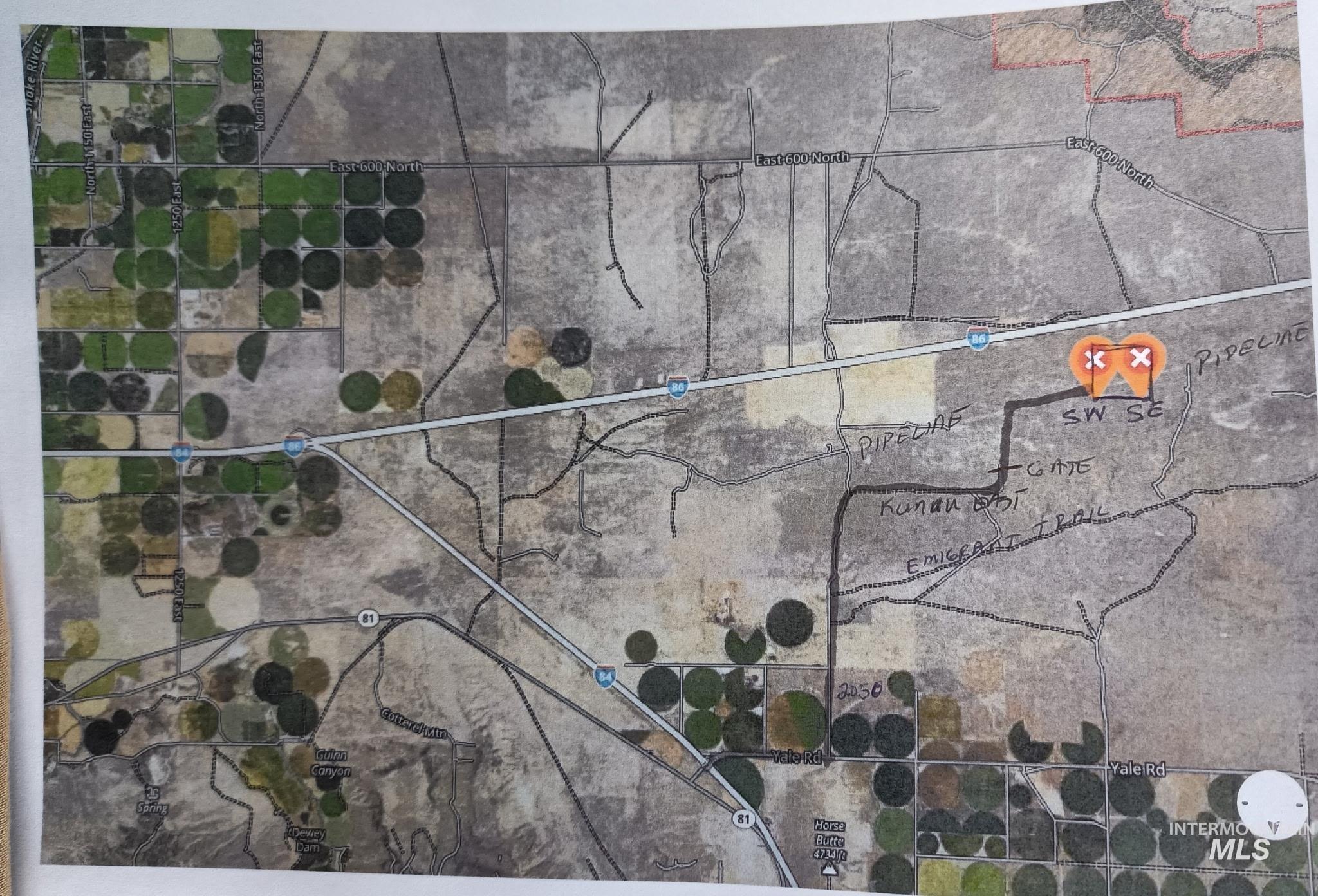 2350 Kunae East Road Declo, ID 83323 - Photo 2 of 6 Map / location