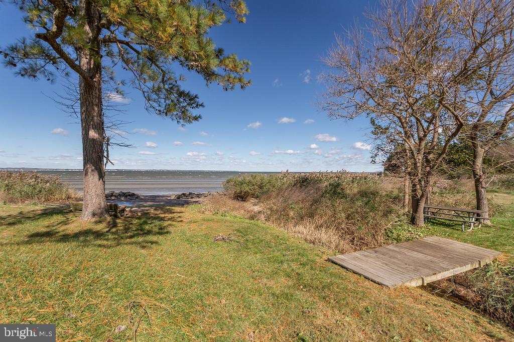 3709 29th Street Chesapeake Beach, MD 20732 - Photo 66 of 71 a view of a yard with an outdoor space