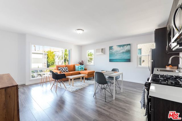 a front view of a house with outdoor space