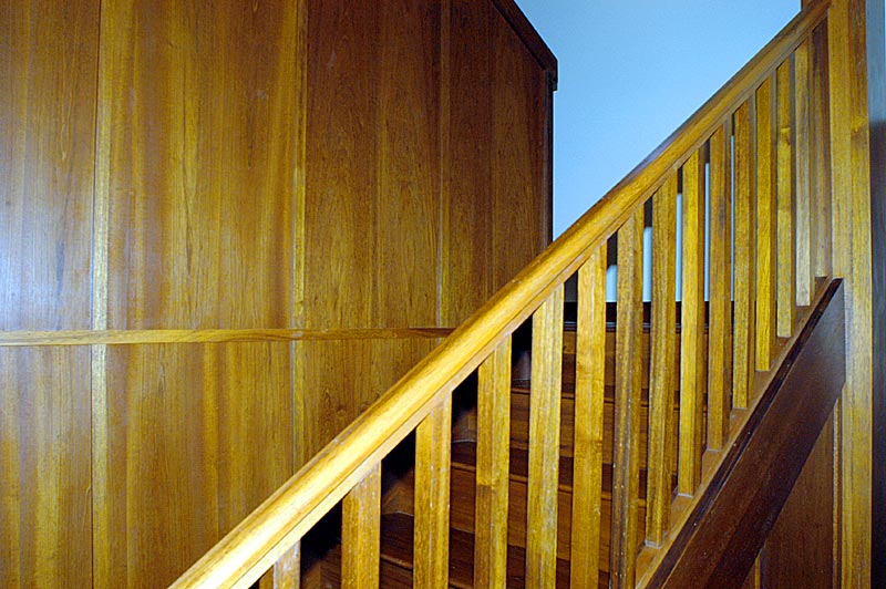 5345 Weke Road Hanalei, HI 96714 - Photo 8 of 20 a view of staircase with wooden floor and stairs