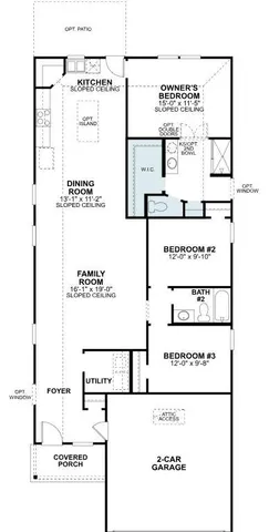 a front view of a house with a garden and pathway