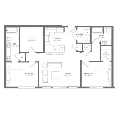 $6,995 | 635 7th Avenue South, Unit 504, Nashville, TN 37203