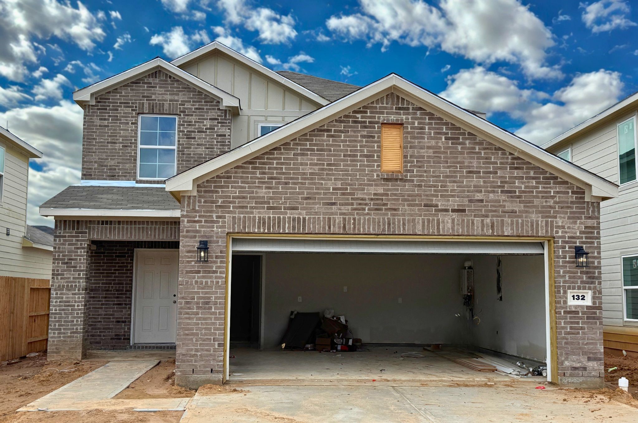 132 Rising Cedar Lane Hockley, TX 77447 - Photo 19 of 25 a front view of a house with garage