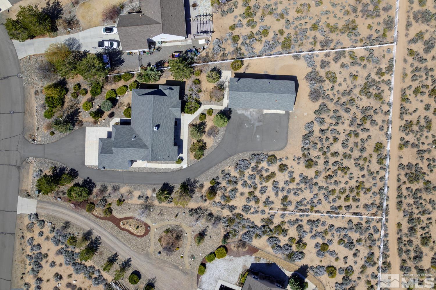 2876 Jackie Circle Minden, NV 89423 - Photo 32 of 40 an aerial view of a house