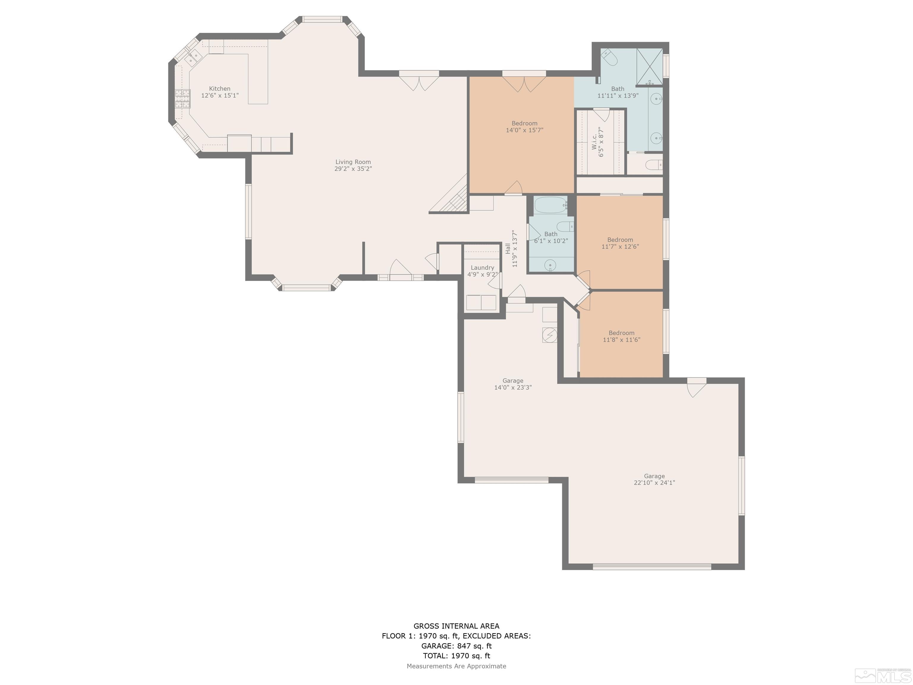 2876 Jackie Circle Minden, NV 89423 - Photo 40 of 40 a picture of floor plan