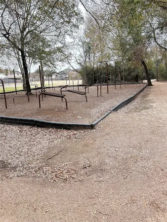 a view of outdoor space with garden