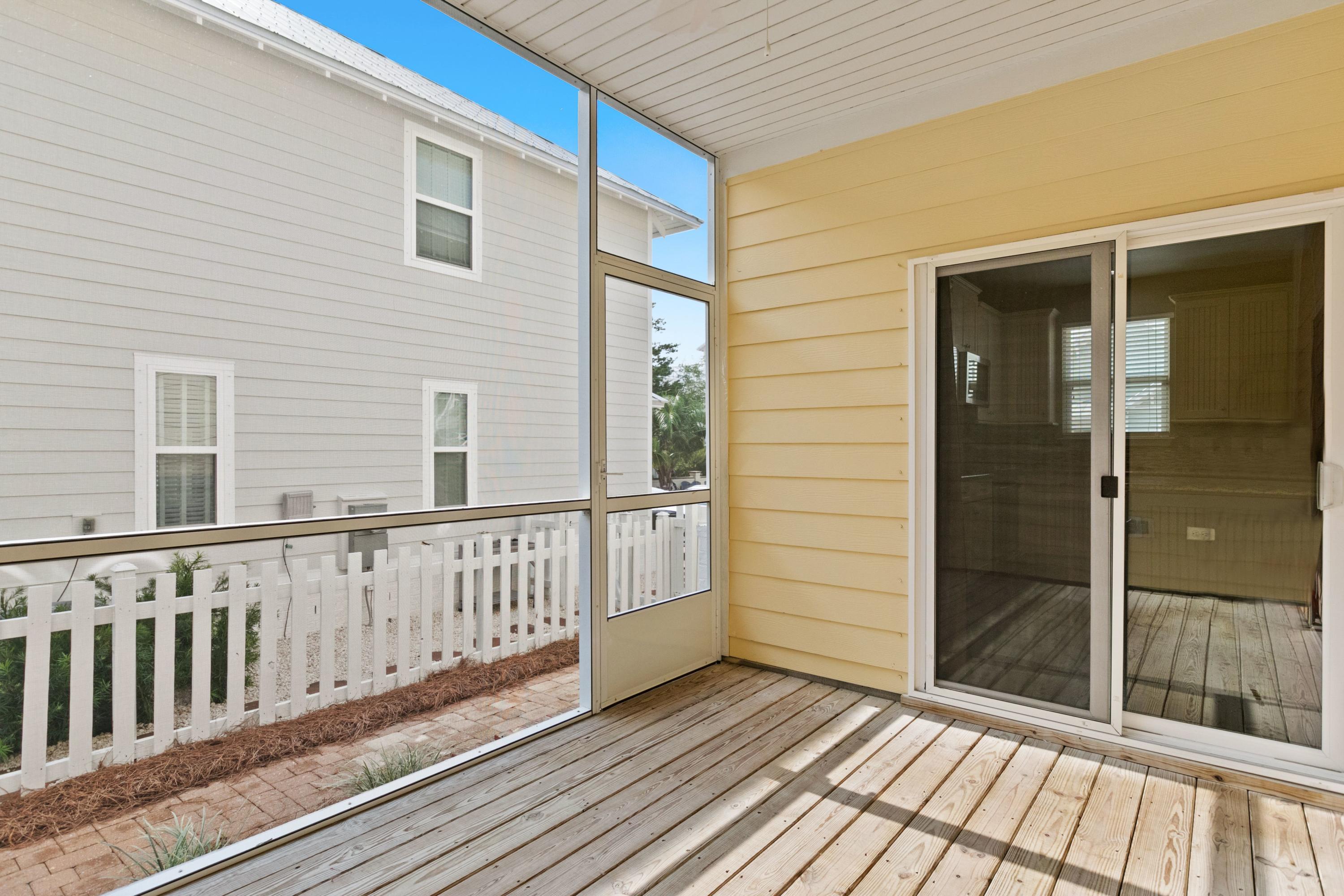 27 Inlet Cove Inlet Beach, FL 32461 - Photo 22 of 31 a view of a balcony with wooden floor