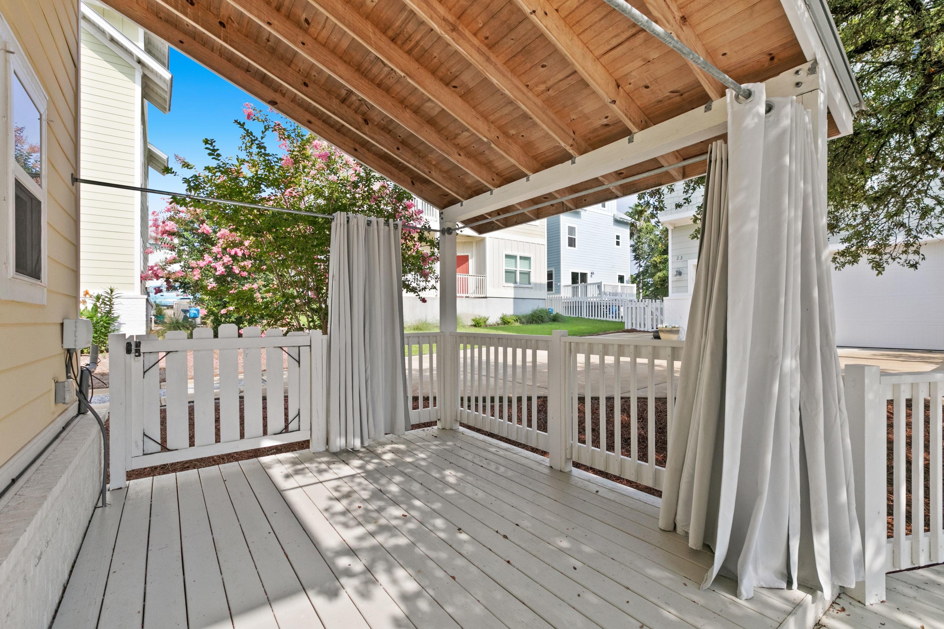 27 Inlet Cove Inlet Beach, FL 32461 - Photo 23 of 31 a view of a porch with wooden floor