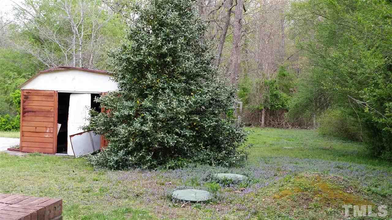 3119 Cheek Road Durham, NC 27704 - Photo 6 of 6 a view of a garden with a fountain