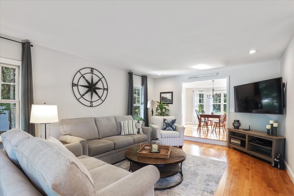 22 Constitution Way Hanson, MA 02341 - Photo 11 of 40 a living room with furniture and a flat screen tv