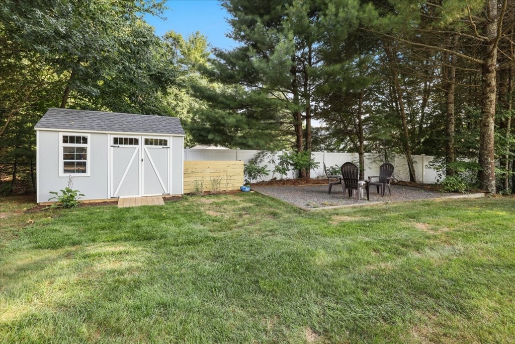 22 Constitution Way Hanson, MA 02341 - Photo 38 of 40 a view of house with backyard