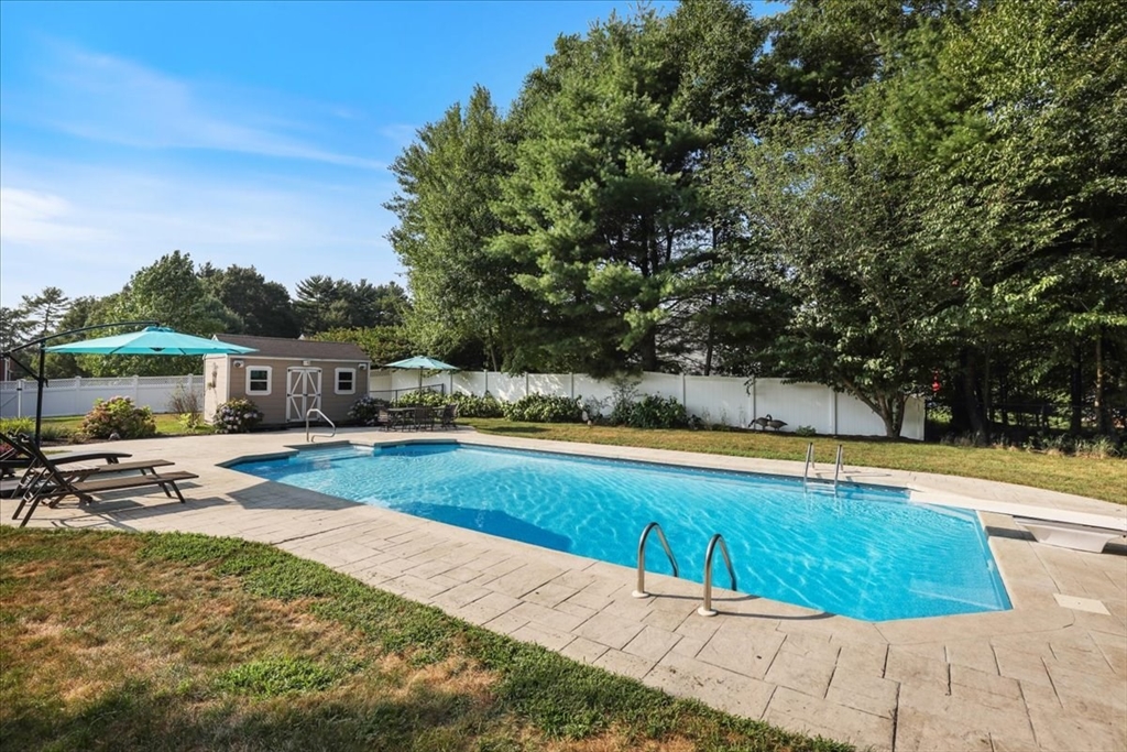 22 Constitution Way Hanson, MA 02341 - Photo 39 of 40 a view of swimming pool with lounge chair