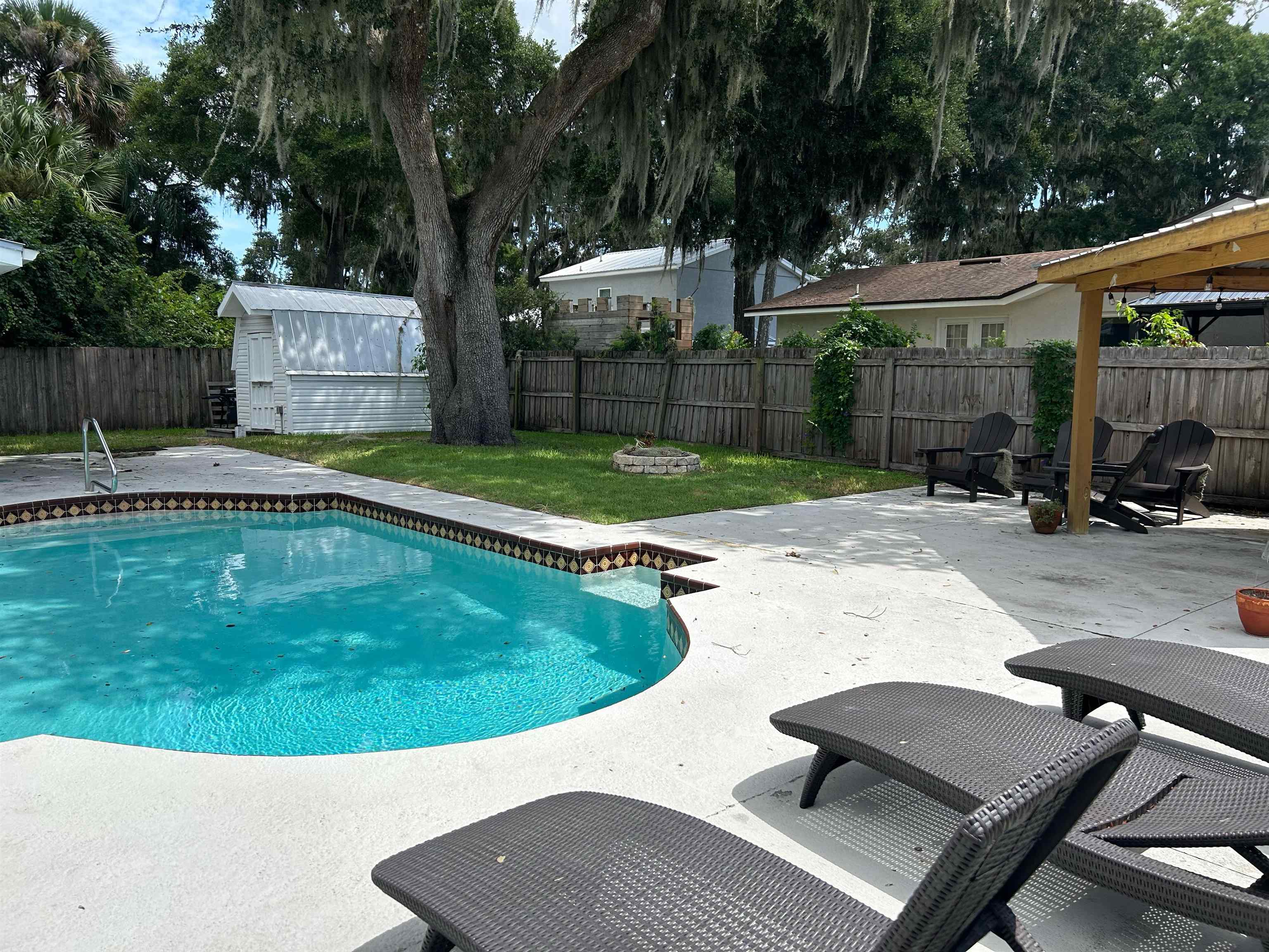 155 Drake Road St. Augustine, FL 32086 - Photo 23 of 32 a view of a swimming pool with a patio