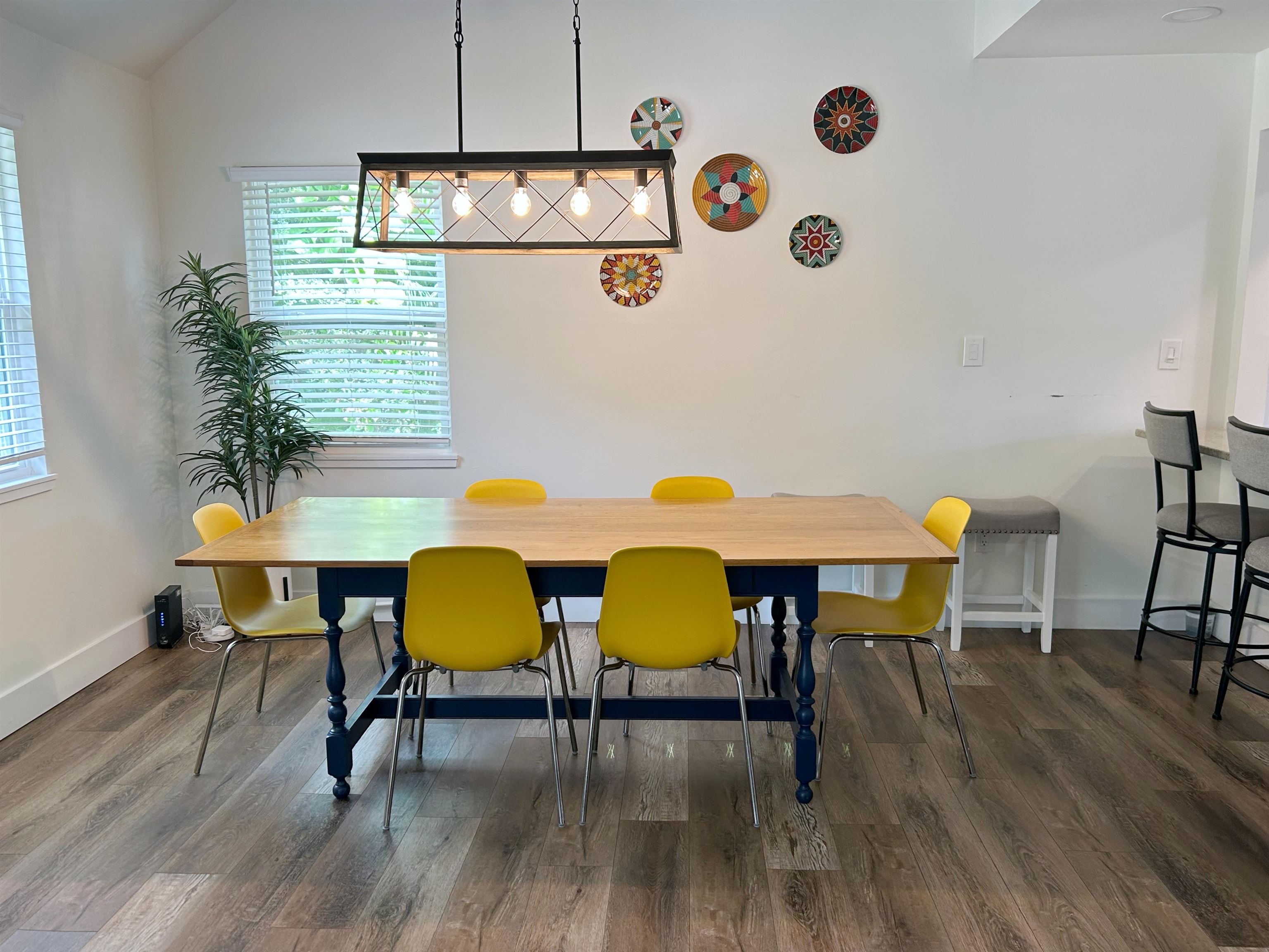 155 Drake Road St. Augustine, FL 32086 - Photo 10 of 32 a view of a dining room with furniture and wooden floor