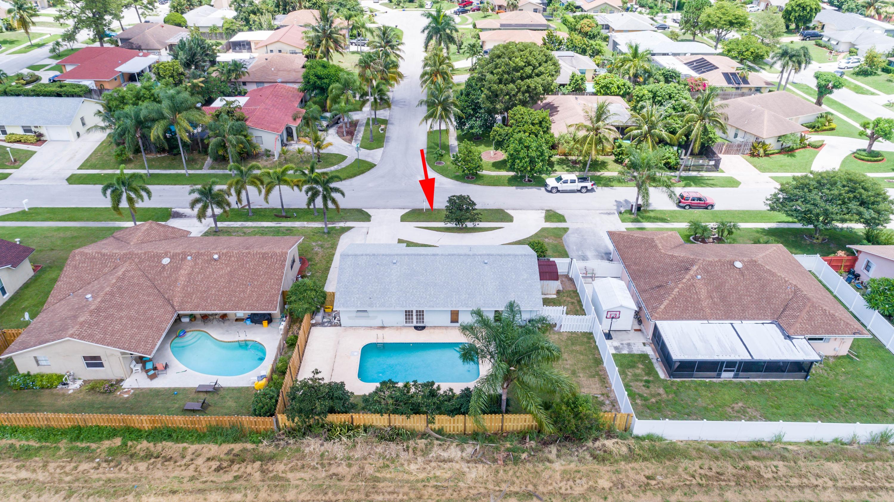 4360 Mediterranean Road Lake Worth, FL 33461 - Photo 17 of 18 Aerial View