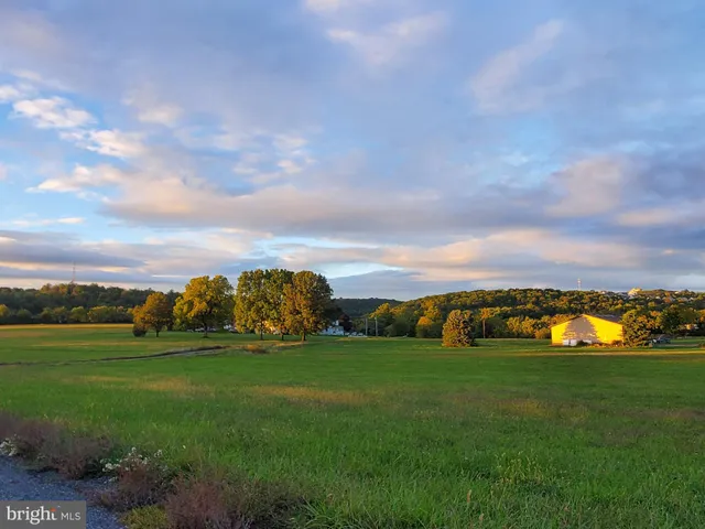 a view of an outdoor space and a yard