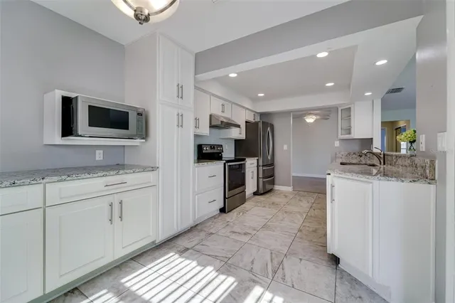 a view of empty room