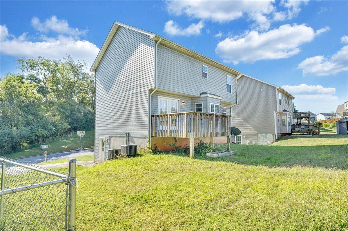 416 Old Fort Road Rocky Mount, VA 24151 - Photo 27 of 28 a view of backyard of house