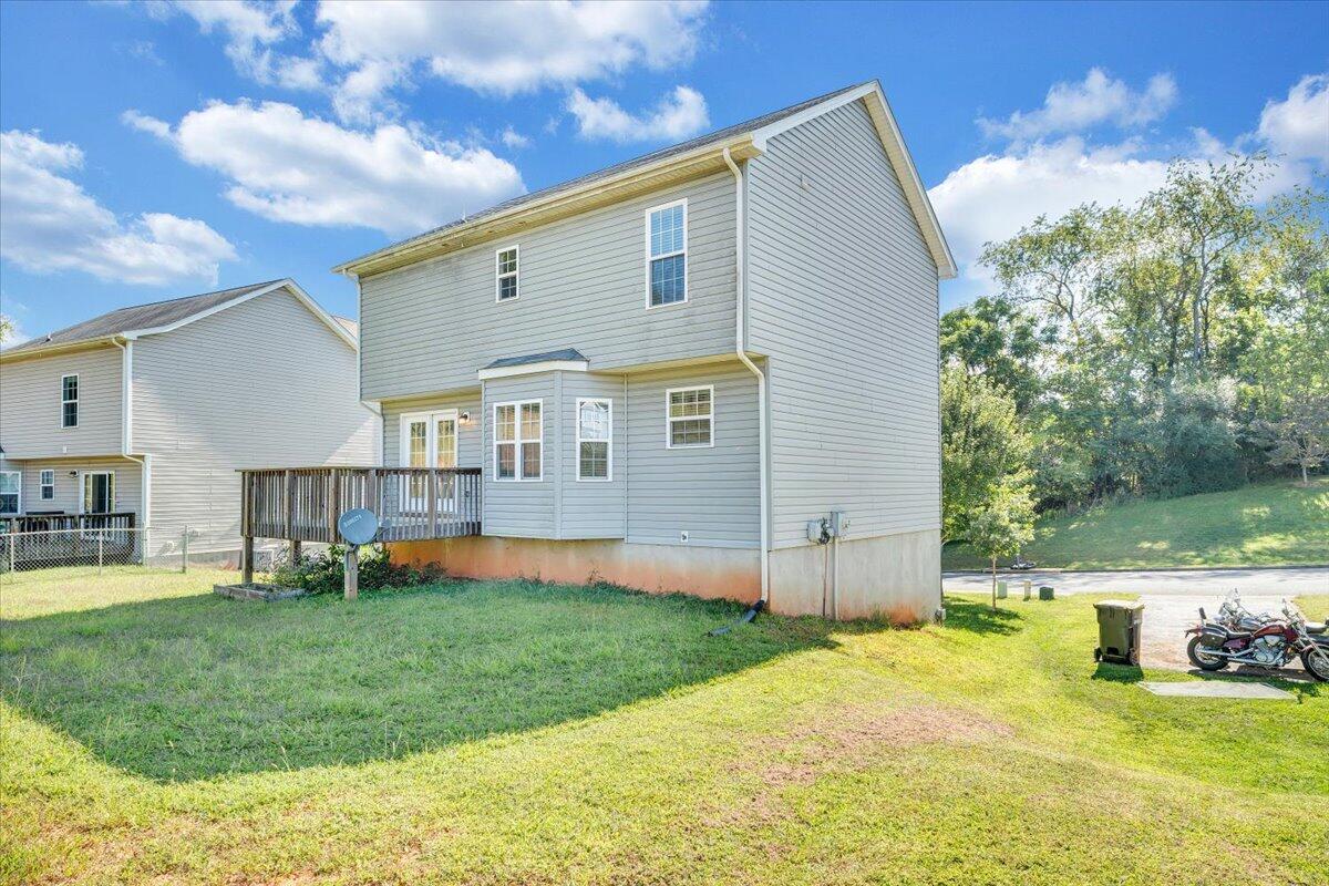 416 Old Fort Road Rocky Mount, VA 24151 - Photo 28 of 28 a front view of house with yard and green space