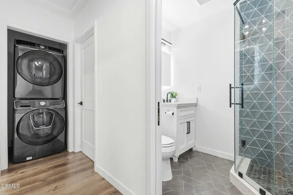 a bathroom with a toilet and a sink