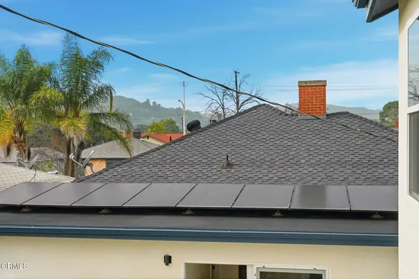 a backyard of a house