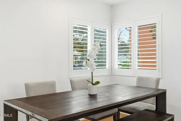 a view of a workspace with a window