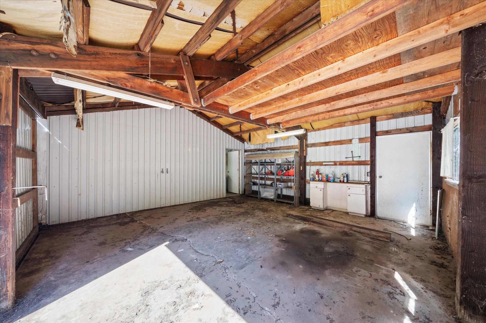 30588 Shingletown Ridge Road Shingletown, CA 96088 - Photo 34 of 44 a view of a garage