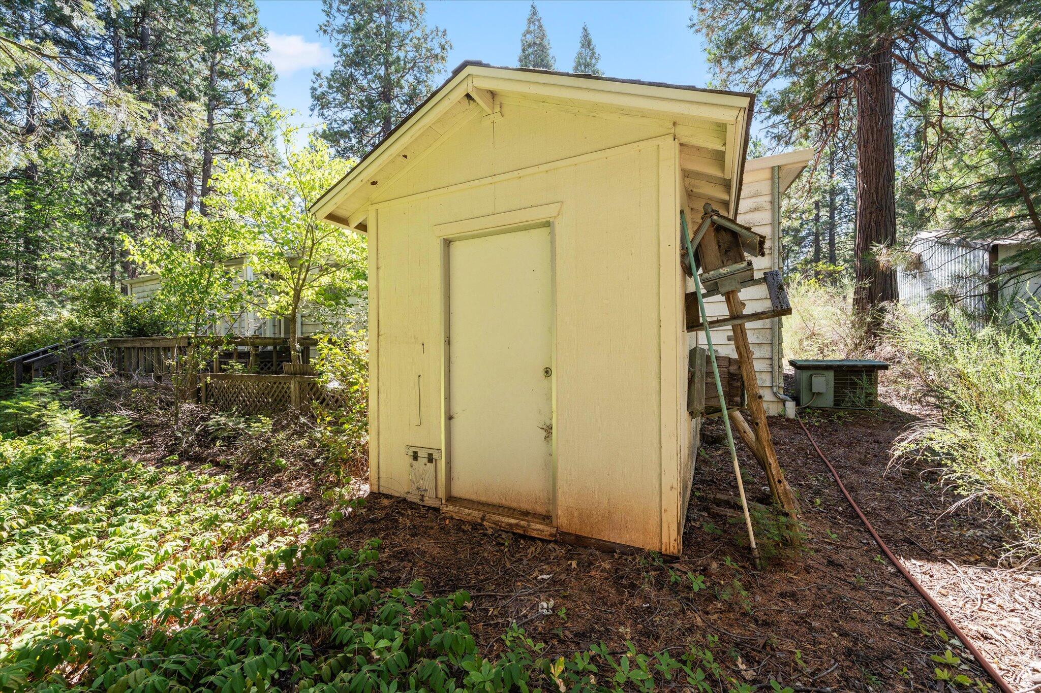 30588 Shingletown Ridge Road Shingletown, CA 96088 - Photo 41 of 44 a view of a garage