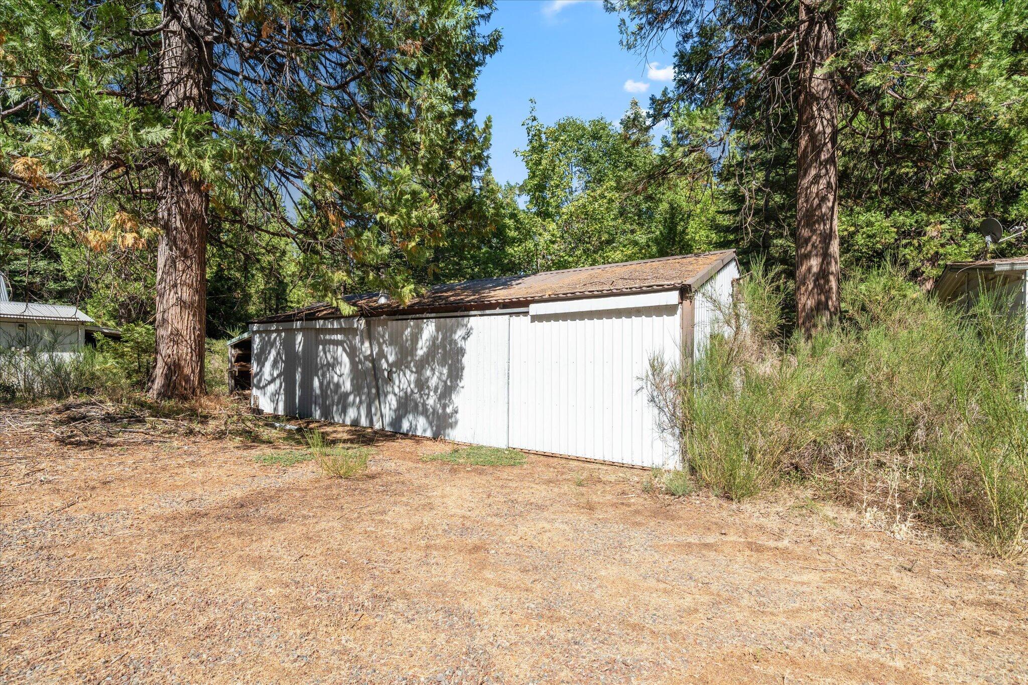 30588 Shingletown Ridge Road Shingletown, CA 96088 - Photo 43 of 44 a view of a backyard with large tree