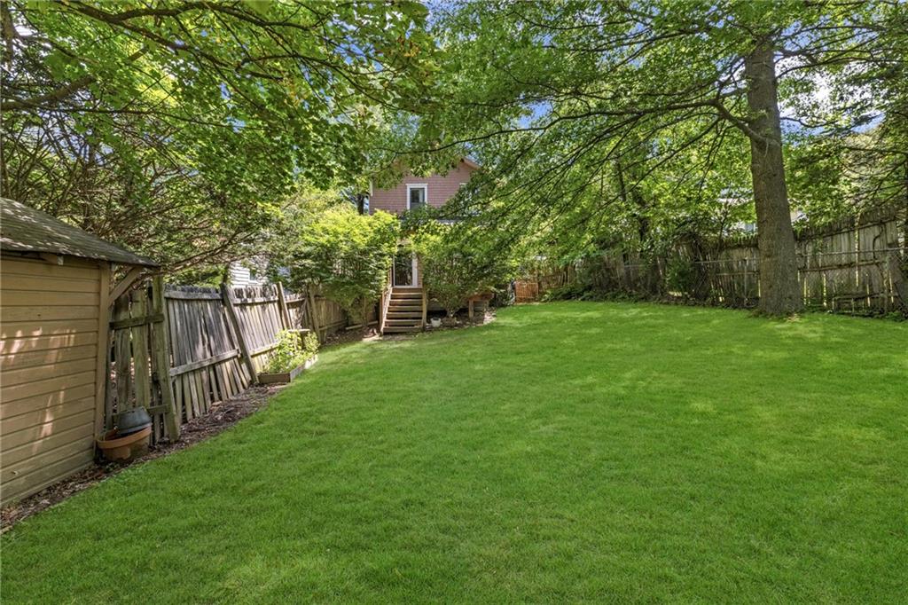 9615 Harding Road Pittsburgh, PA 15237 - Photo 25 of 25 a view of a yard with wooden fence