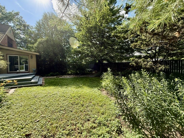 720 South New Street Champaign, IL 61820 - Photo 55 of 73 a view of a backyard with swimming pool