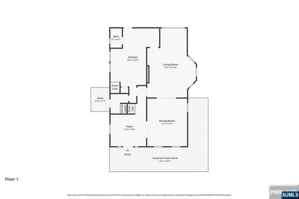 $979,500 | 208 Mortimer Avenue, Rutherford, NJ 07070