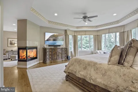 a view of a dining room with furniture and window
