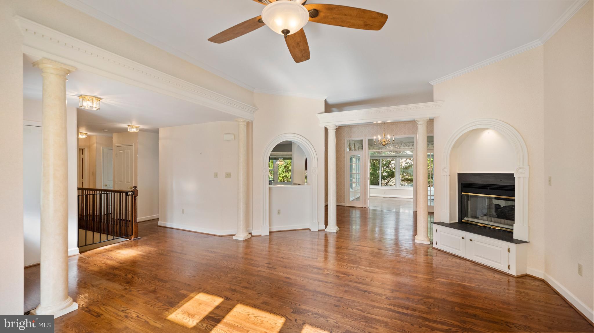 2355 Bear Den Road Frederick, MD 21701 - Photo 12 of 65 view to dining room and kitchen thru arch