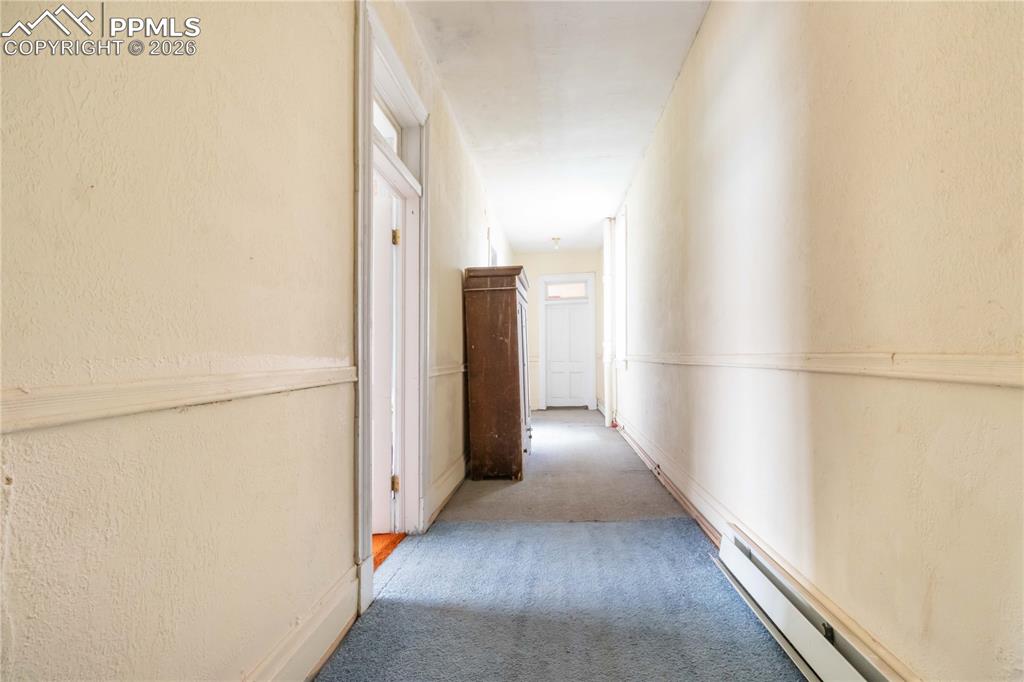 400 Victor Avenue Victor, CO 80860 - Photo 17 of 36 a view of hallway with stairs