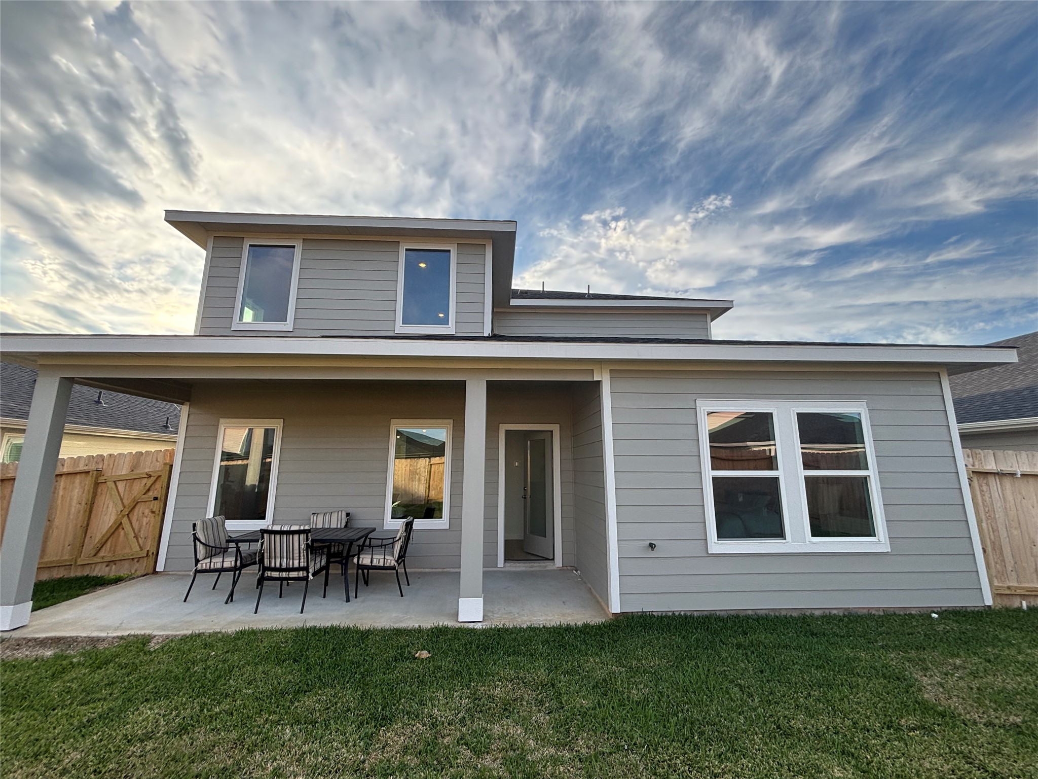 4315 Windsor Forest Fulshear, TX 77494 - Photo 36 of 50 Beautiful Backyard Elevation and covered Patio.
