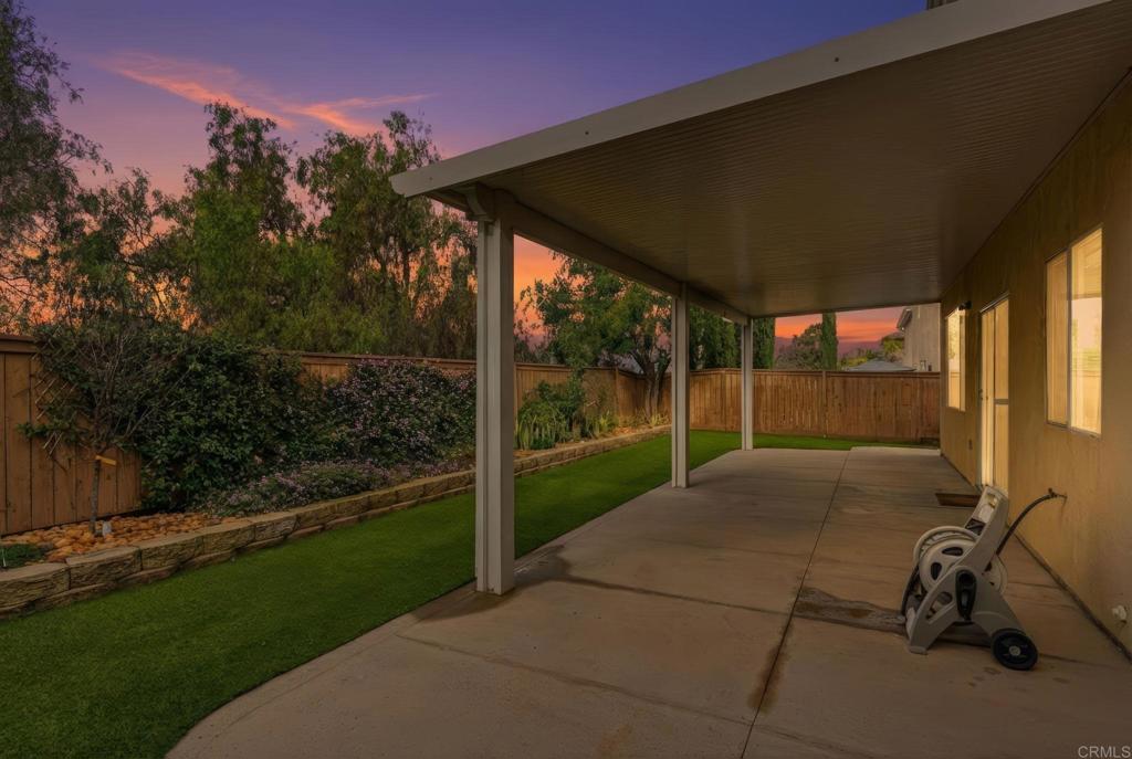 5051 Lake Circle Road Fallbrook, CA 92028 - Photo 56 of 57 a view of a room with porch and a yard