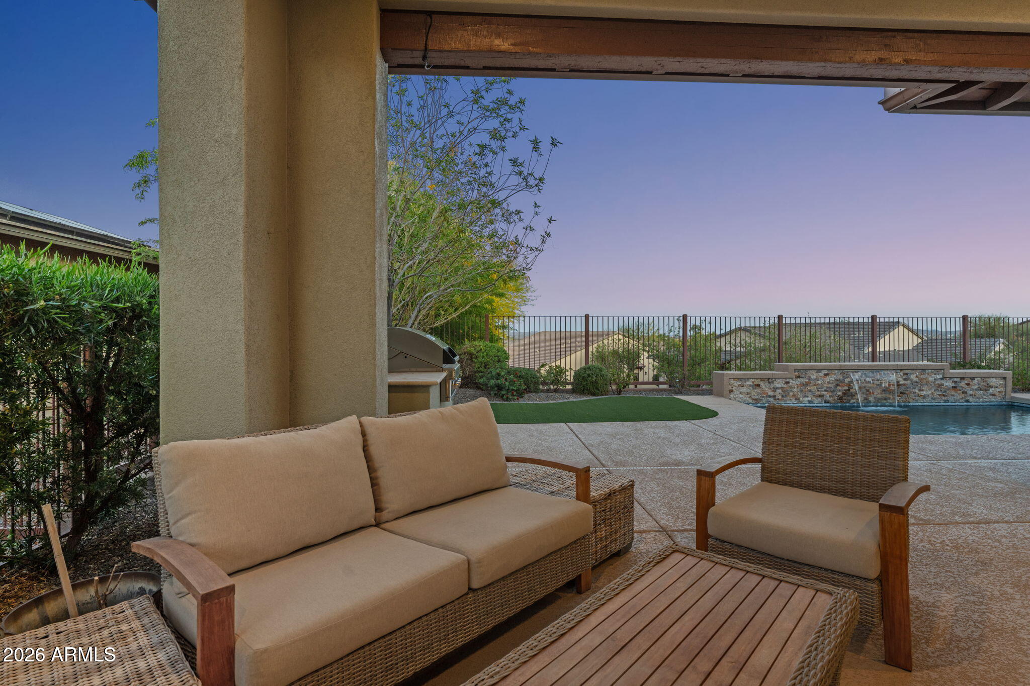 3675 Gold Ridge Road Wickenburg, AZ 85390 - Photo 47 of 58 a view of a couches in a patio