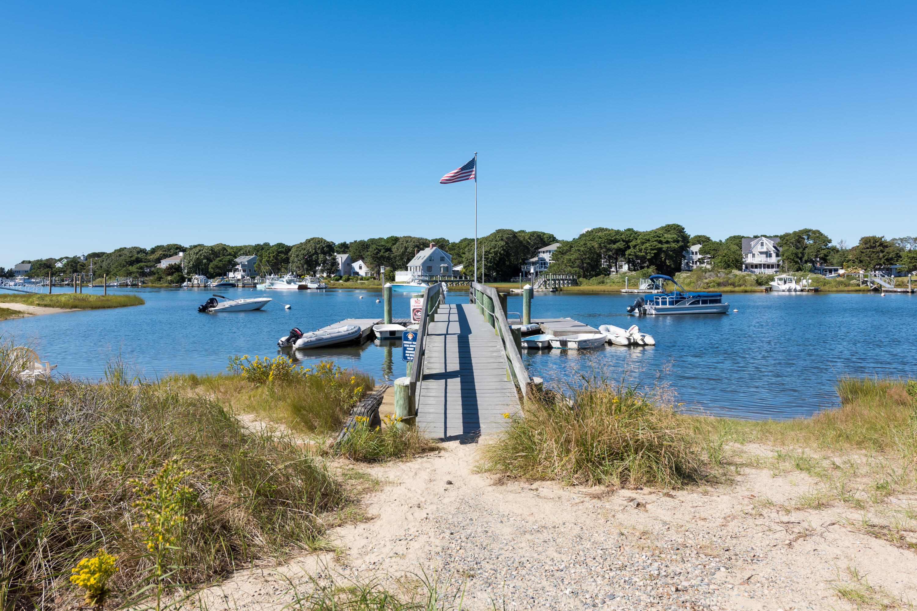 3 Neshobe Road Mashpee, MA 02649 - Photo 13 of 36 a view of a lake with outdoor space