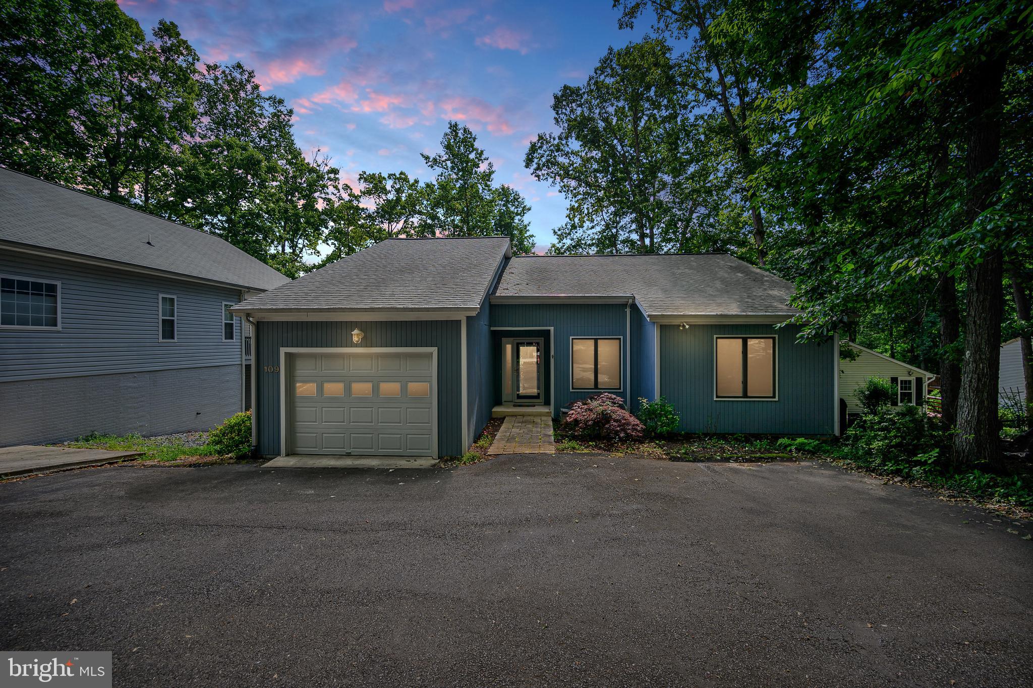 109 Indian Hills Road Locust Grove, VA 22508 - Photo 55 of 55 The House at Dusk - make this your new Lake Home!