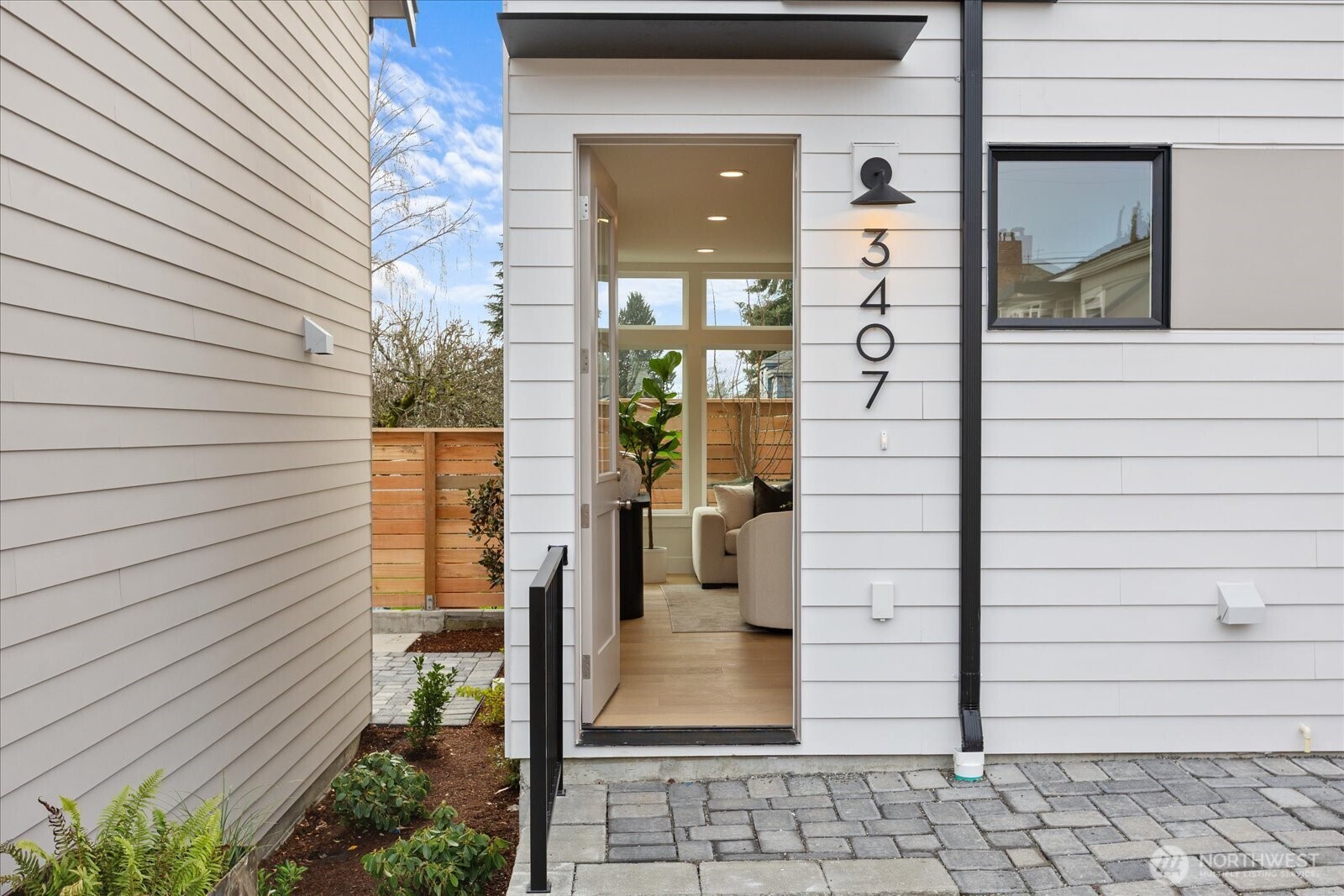 3407 Northwest 57th Street Seattle, WA 98107 - Photo 25 of 29 a view of a entryway door front of house
