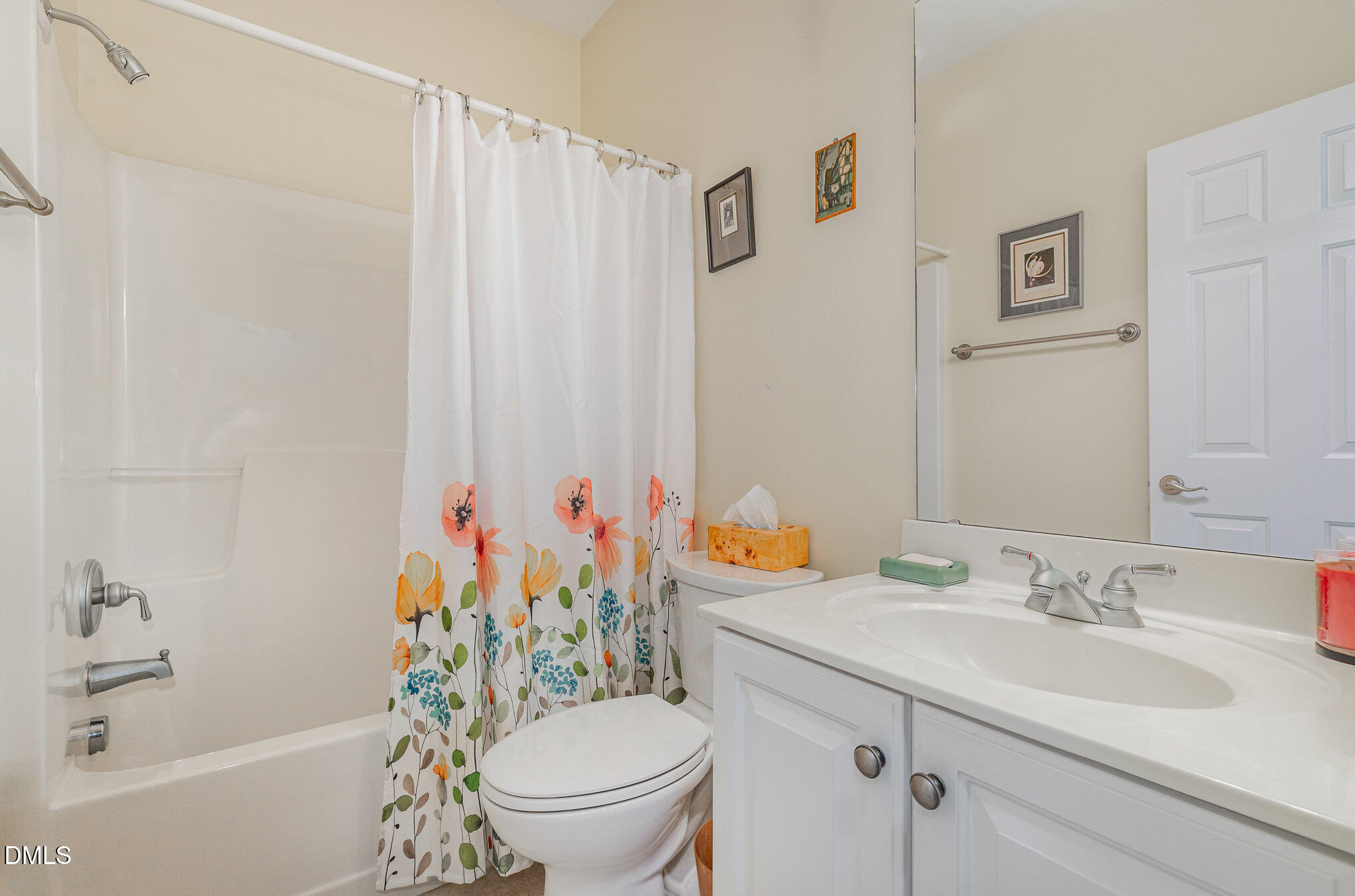 2541 Forest Shadows Lane Raleigh, NC 27614 - Photo 19 of 23 a bathroom with a sink toilet and shower
