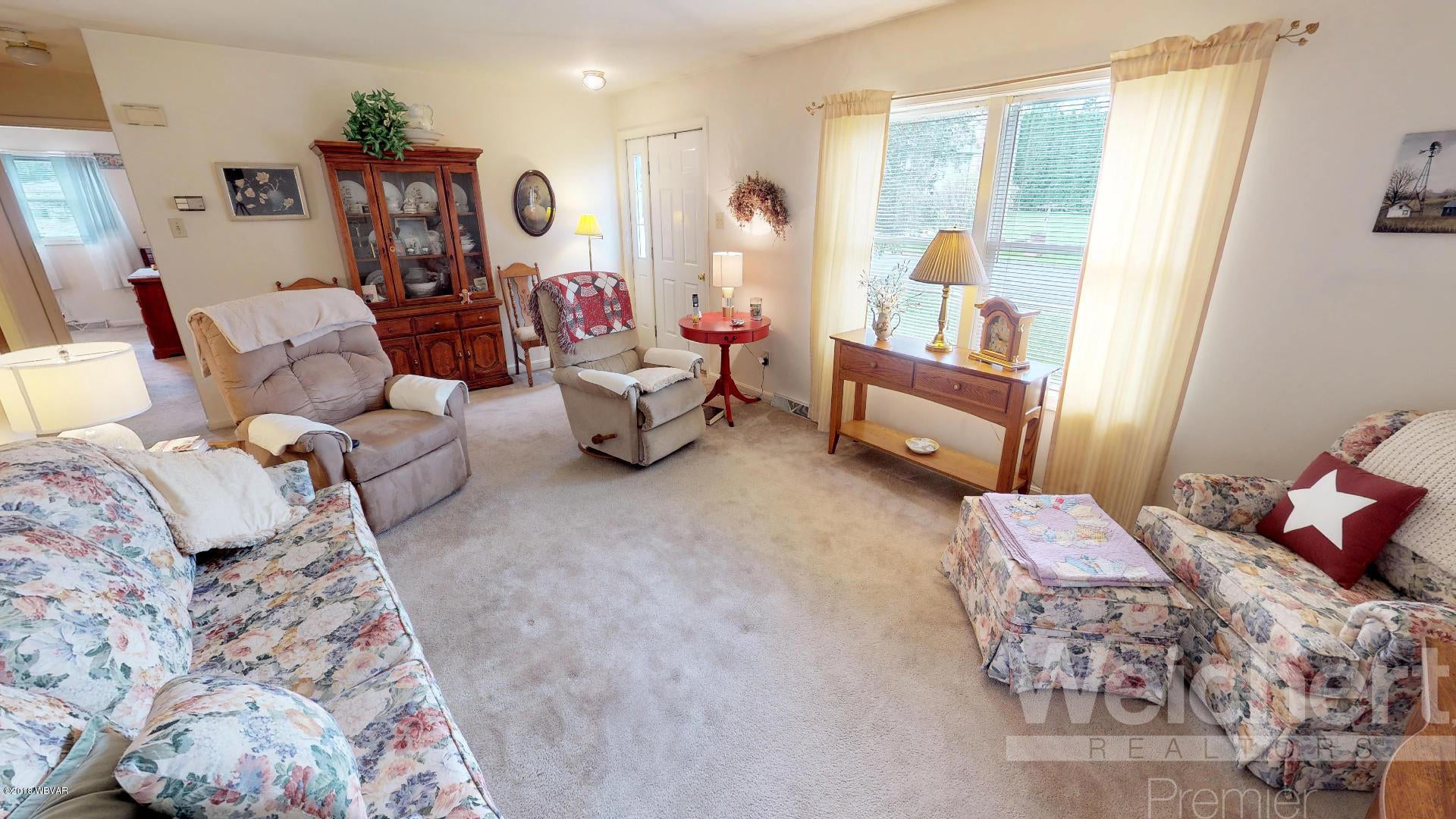 2254 Division Road Williamsport, PA 17701 - Photo 3 of 25 Bright & spacious living room