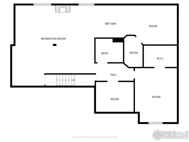 a picture of a floor plan